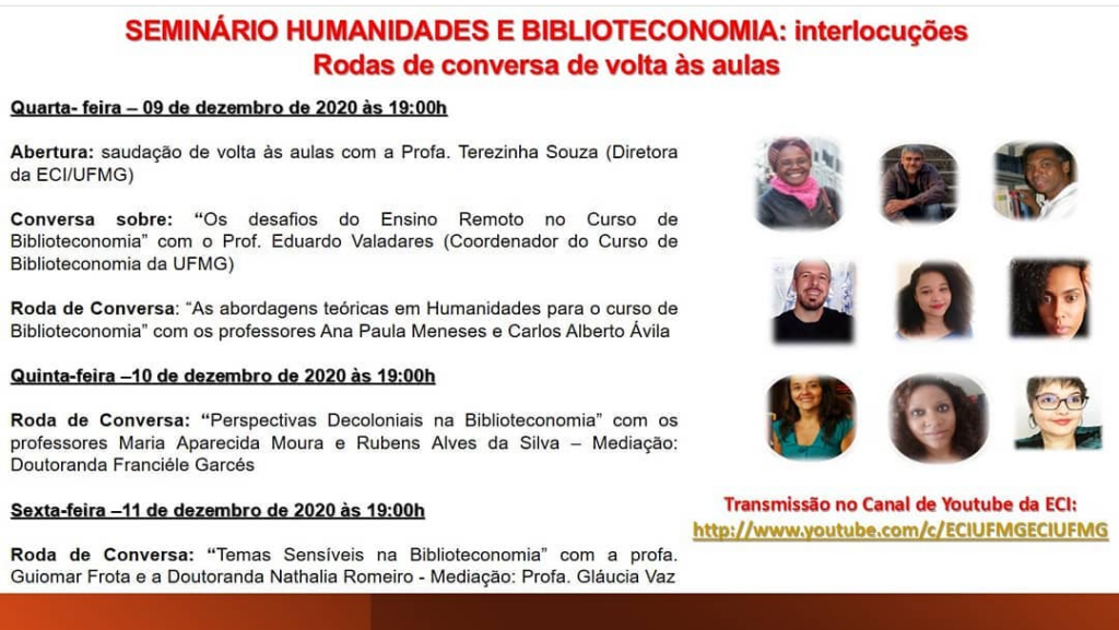 Convite do Seminário Humanidades